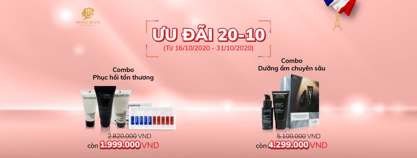 ƯU ĐÃI MỪNG NGÀY PHỤ NỮ VIỆT NAM 20-10
