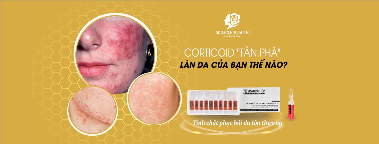 4 CẤP ĐỘ PHÁ HỦY LÀN DA CỦA CORTICOID
