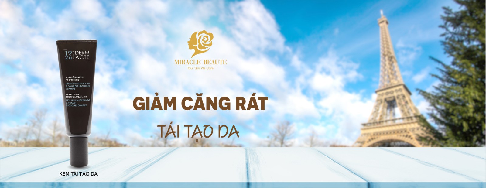 KEM TÁI TẠO VÀ PHỤC HỒI LÀN DA THƯƠNG TỔN