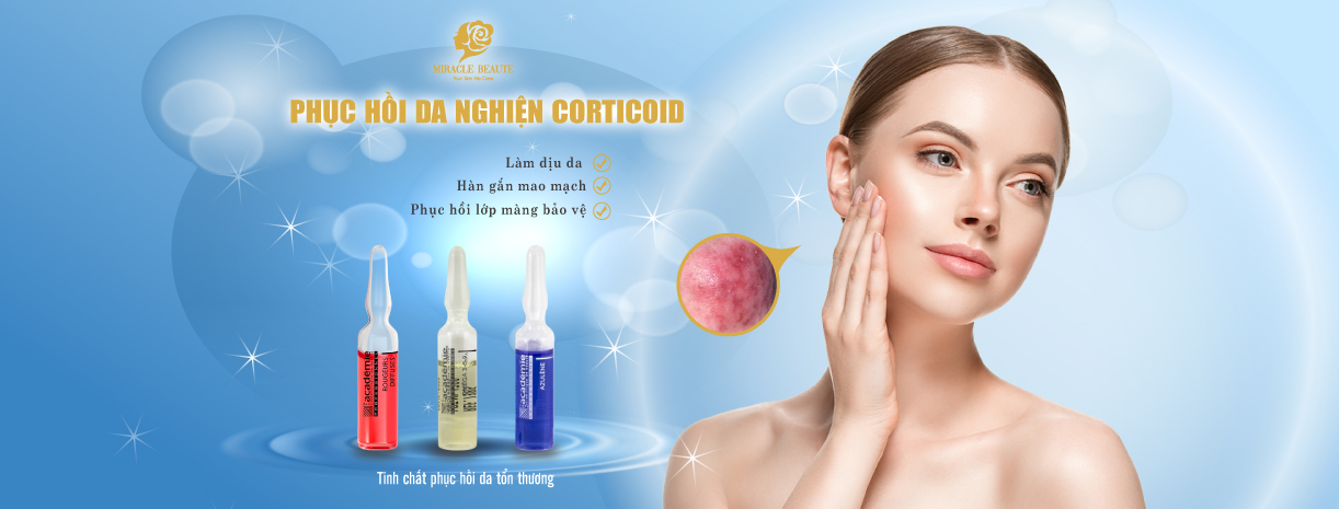 5 BIỆN PHÁP PHỤC HỒI DA TỔN THƯƠNG DO NHIỄM CORTICOID