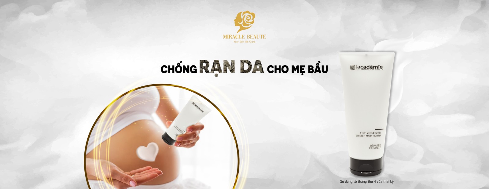 BÍ QUYẾT CHỐNG RẠN DA CHO MẸ BẦU